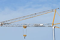 Potain evycrane self-erecting crane