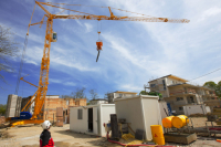 Potain Igo T tower crane silhouette